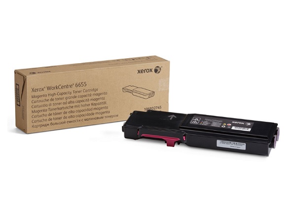 Xerox 106R02745 (WC6655) Magenta High Capacity Toner Cartridge