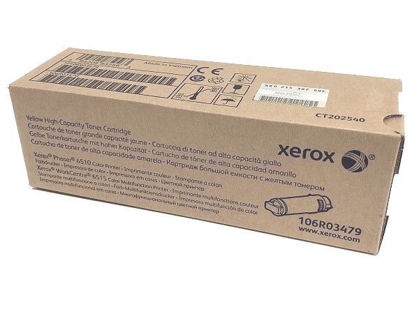 Xerox 106R03479 Yellow High Capacity Toner Cartridge
