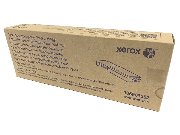 Xerox 106R03502 Cyan Standard Capacity Toner Cartridge