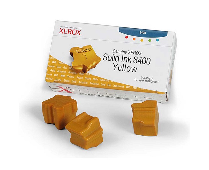 Xerox 108R00607 Solid Ink Cartridge - Yellow