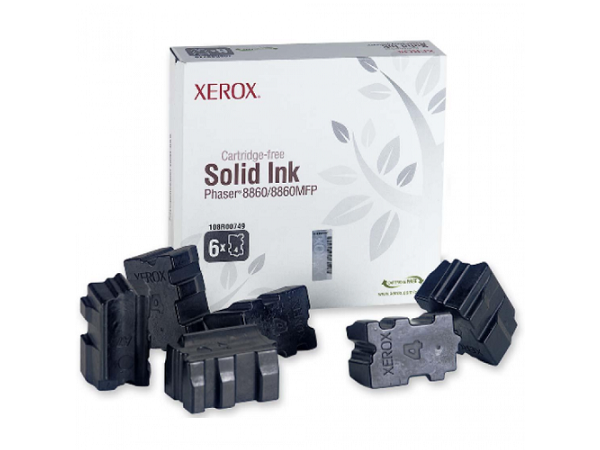 Xerox 108R00749 Phaser 8860 Solid Black Ink Cartridge 