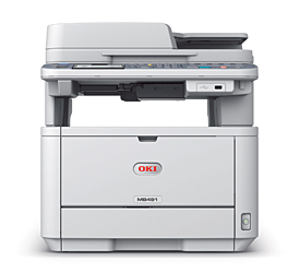 Okidata MB491 MFP