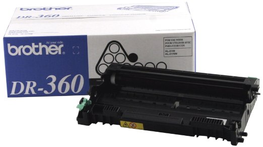 Brother DR360 (DR-360) Black Drum Unit