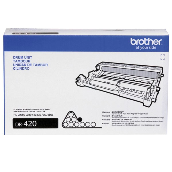 Brother DR420 (DR-420) Black Drum Cartridge