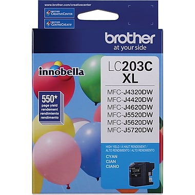 Brother LC-203CS (LC203CS) Hi Yield Cyan Ink Cartridge