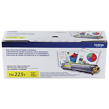 Brother TN-225Y (TN225Y) Yellow Toner Cartridge