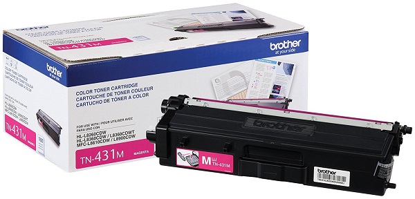 Brother TN-431M (TN431M) Magenta Toner Cartridge