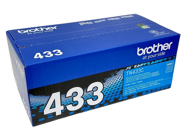 Brother TN-433C (TN433C) Cyan High Yield Toner Cartridge