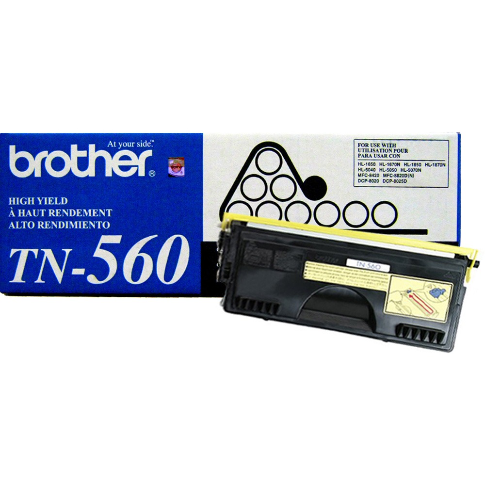 Brother TN-560 (TN560) Black Toner Cartridge - High Yield