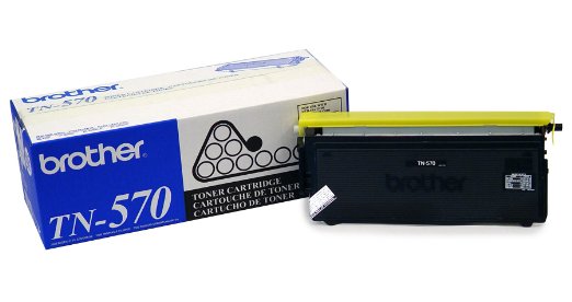 Brother TN-570 Black Toner Cartridge - High Yield