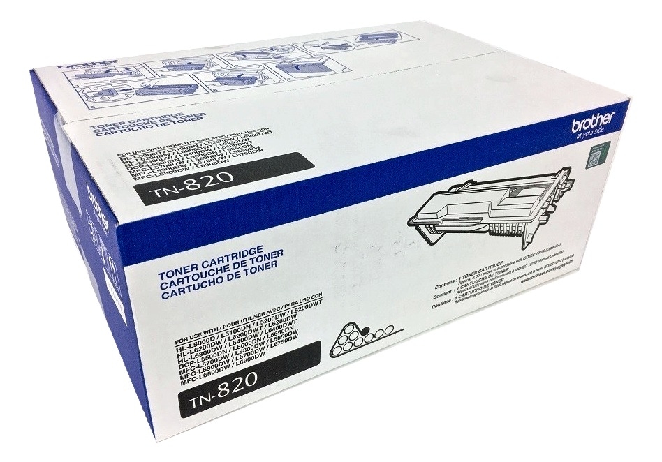 Brother TN-820 (TN820) Black Toner Cartridge