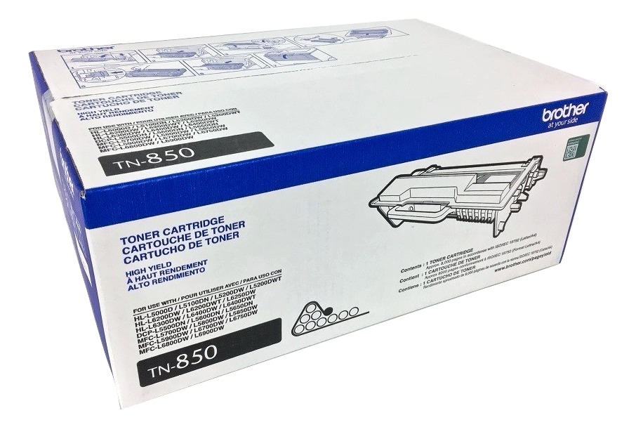 Brother TN850 (TN-850) Black High Yield Toner Cartridge