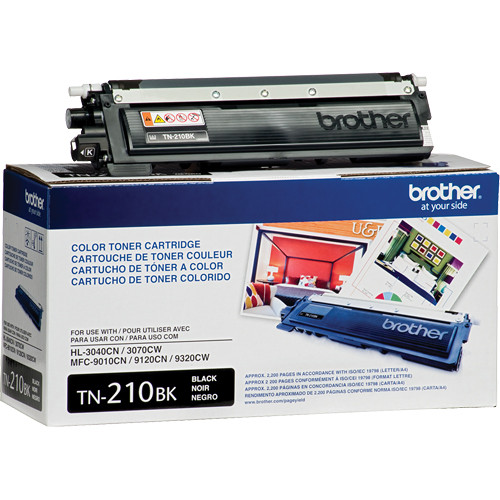 Brother TN-210BK Black Toner Cartridge