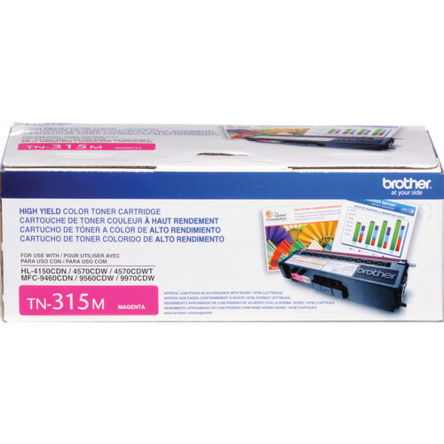 Brother TN315M (TN-315M) Magenta Toner Cartridge - High Yield