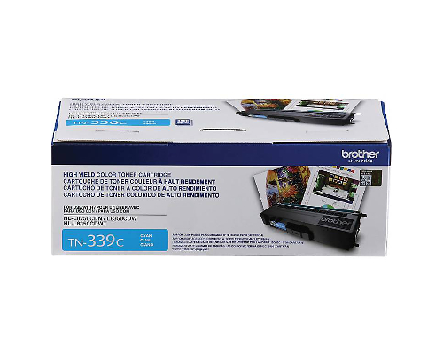 Brother TN339C (TN-339C) Cyan High Yield Toner Cartridge