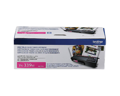 Brother TN339M (TN-339M) Magenta High Yield Toner Cartridge