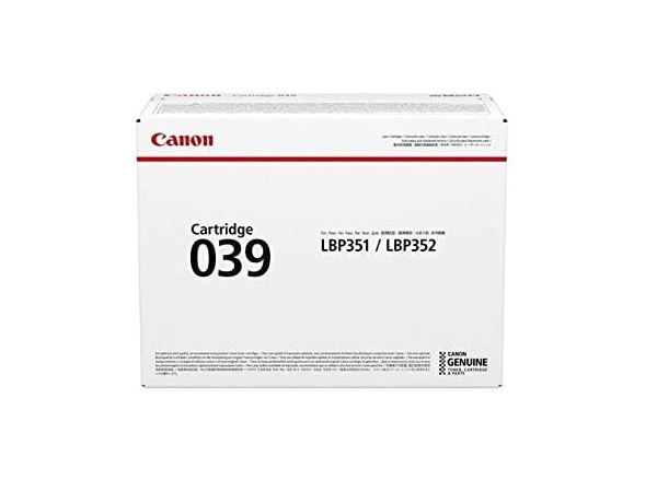 Canon 0287C001 (039) Black Toner Cartridge