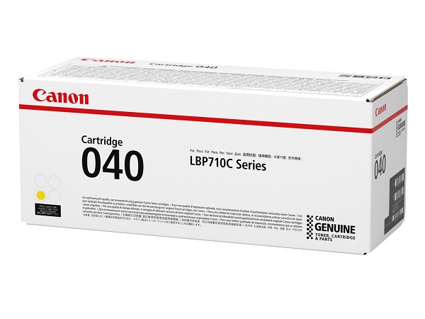 Canon 040 (0454C001) Yellow Toner Cartridge