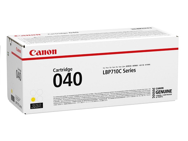 Canon 040 (0454C001) Yellow Toner Cartridge