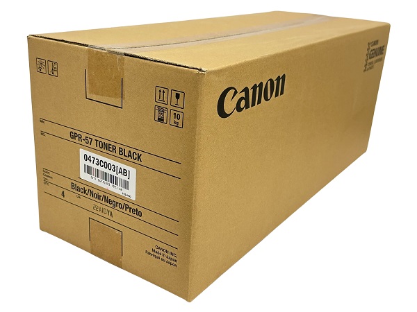 Canon GPR-57 (0473C003) Black Toner Cartridge MASTER CASE QTY 4