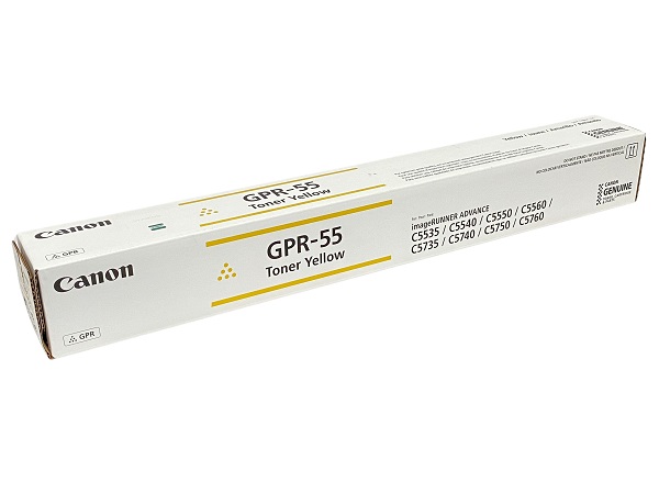 Canon 0484C003AA (GPR-55) Yellow Toner Cartridge