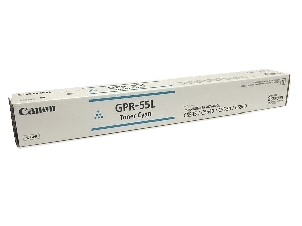 Canon 0485C003AA (GPR-55L) Cyan Standard Yield Toner