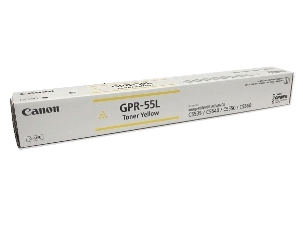 Canon 0487C003AA (GPR-55L) Yellow Standard Yield Toner