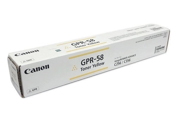 Canon 2185C003AA (GPR-58) Yellow Toner Cartridge