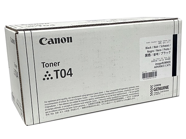 Canon 2980C001AA (T04) Black Toner Cartridge