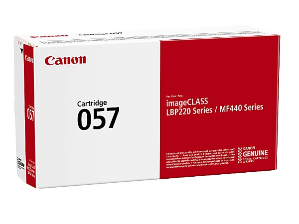 Canon 3009C001 (057) Black Standard Yield Toner Cartridge