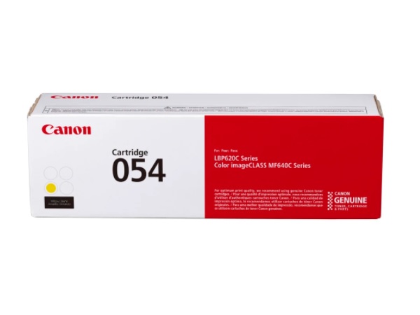 Canon 3021C001 (Cartridge 054Y) Yellow Toner Cartridge