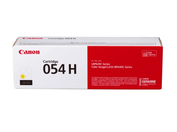 Canon 3025C001 (Cartridge 054HY) Yellow High Yield Toner Cartridge