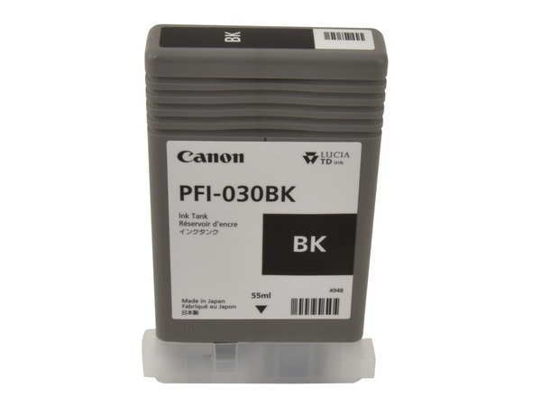 Canon PFI-030BK (3489C001) Black Inkjet Cartridge (Tank)