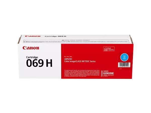 Canon 5097C001 (069H) Cyan Toner Cartridge