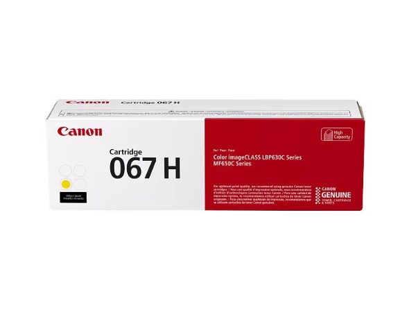 Canon 5103C001 (067H) Yellow Toner Cartridge