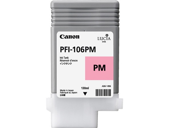 Canon 6626B001 (PFI-106PM) Photo Magenta Inkjet Cartridge (Tank)