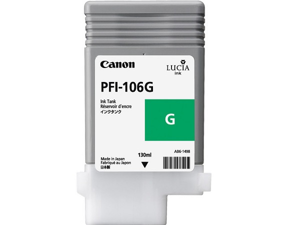 Canon 6628B001 (PFI-106G) Green Inkjet Cartridge (Tank)