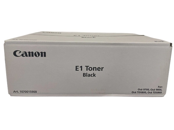 Canon 7506B004 (7015598)  E1 Black Toner Box of 2