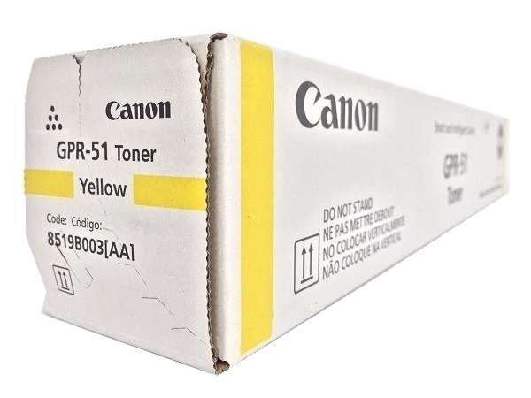 Canon 8519B003AA (GPR-51) Yellow Toner Cartridge