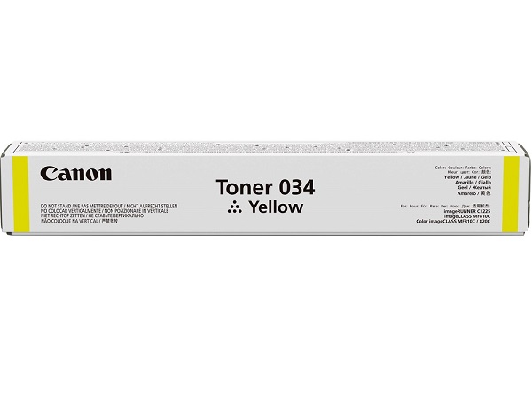Canon 9451B001 (034) Yellow Toner Cartridge