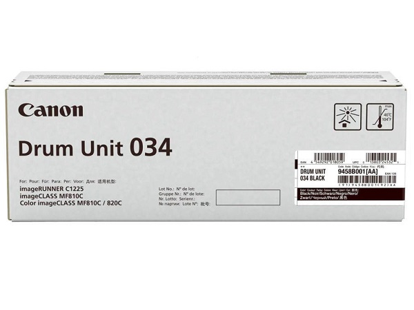 Canon 9458B001 (034) Black Drum Unit