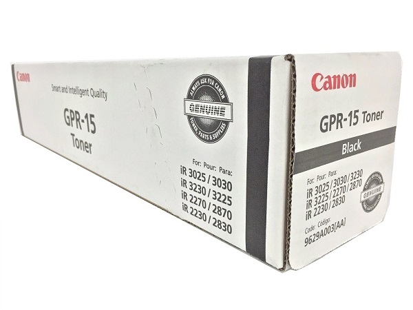 Canon 9629A003AA (GPR-15) Black Toner Cartridge
