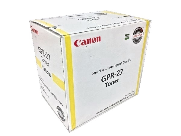 Canon 9642A008AA (GPR-27) Yellow Toner Cartridge