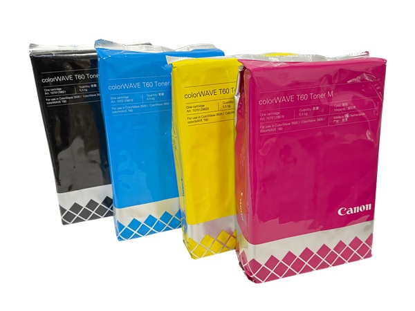 Canon ColorWAVE 3500 Complete (C,M,Y,K) Toner Pearl Set