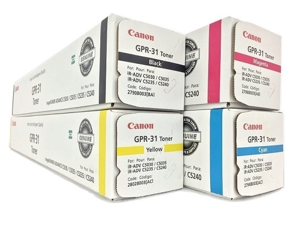 Canon GPR-31 Complete Toner Cartridge Set (GPR31)