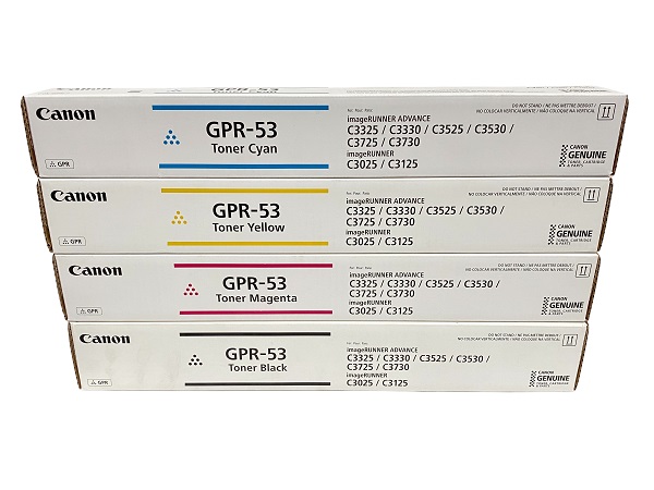 Canon GPR-53 Complete High Capacity Toner Cartridge Set