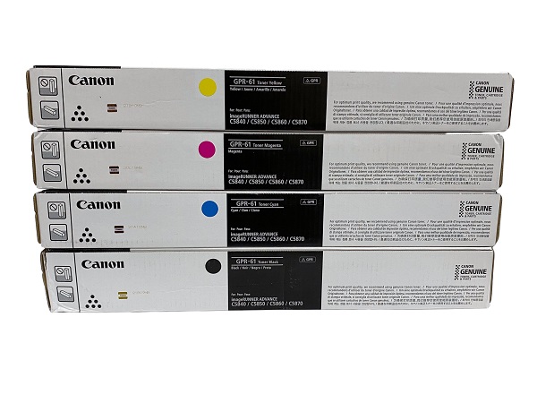 Canon GPR-61 Complete Toner Set