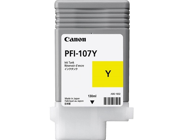 Canon PFI-107Y Yellow Ink Tank