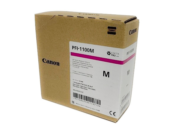 Canon 0852C001 (PFI-1100) Pigment Magenta Ink Tank 160 ml