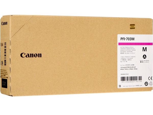 Canon 9823B001 (PFI-707M) 700 ml Magenta Ink Cartridge